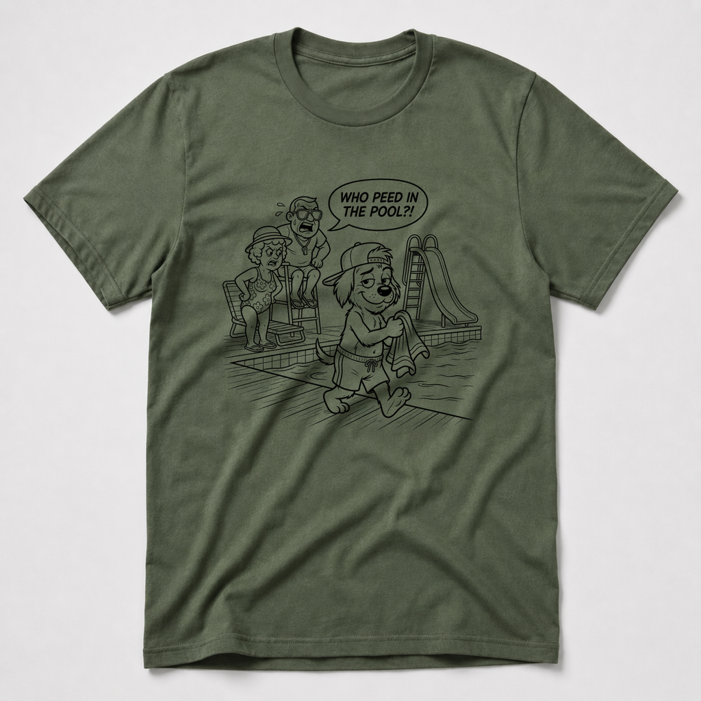 Who Peed In The Pool?! T-Shirt