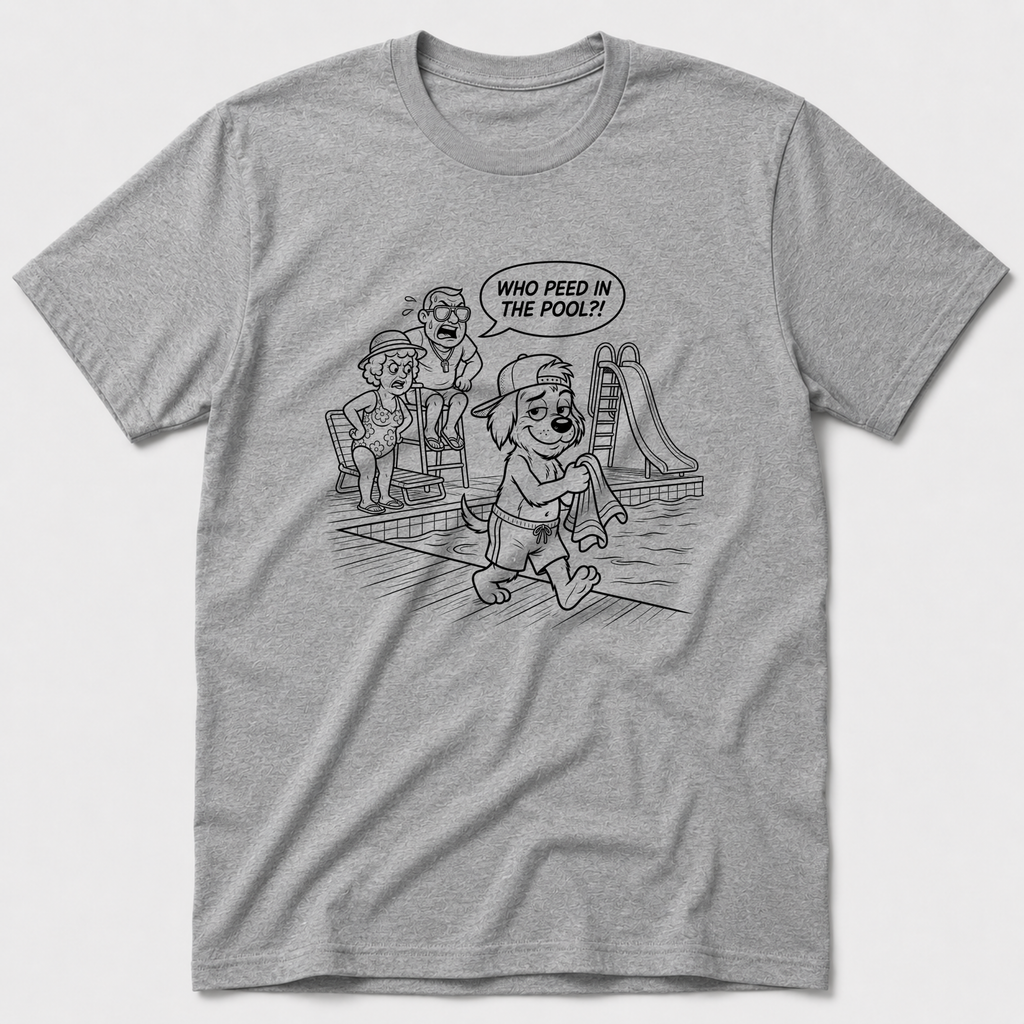 Who Peed In The Pool?! T-Shirt
