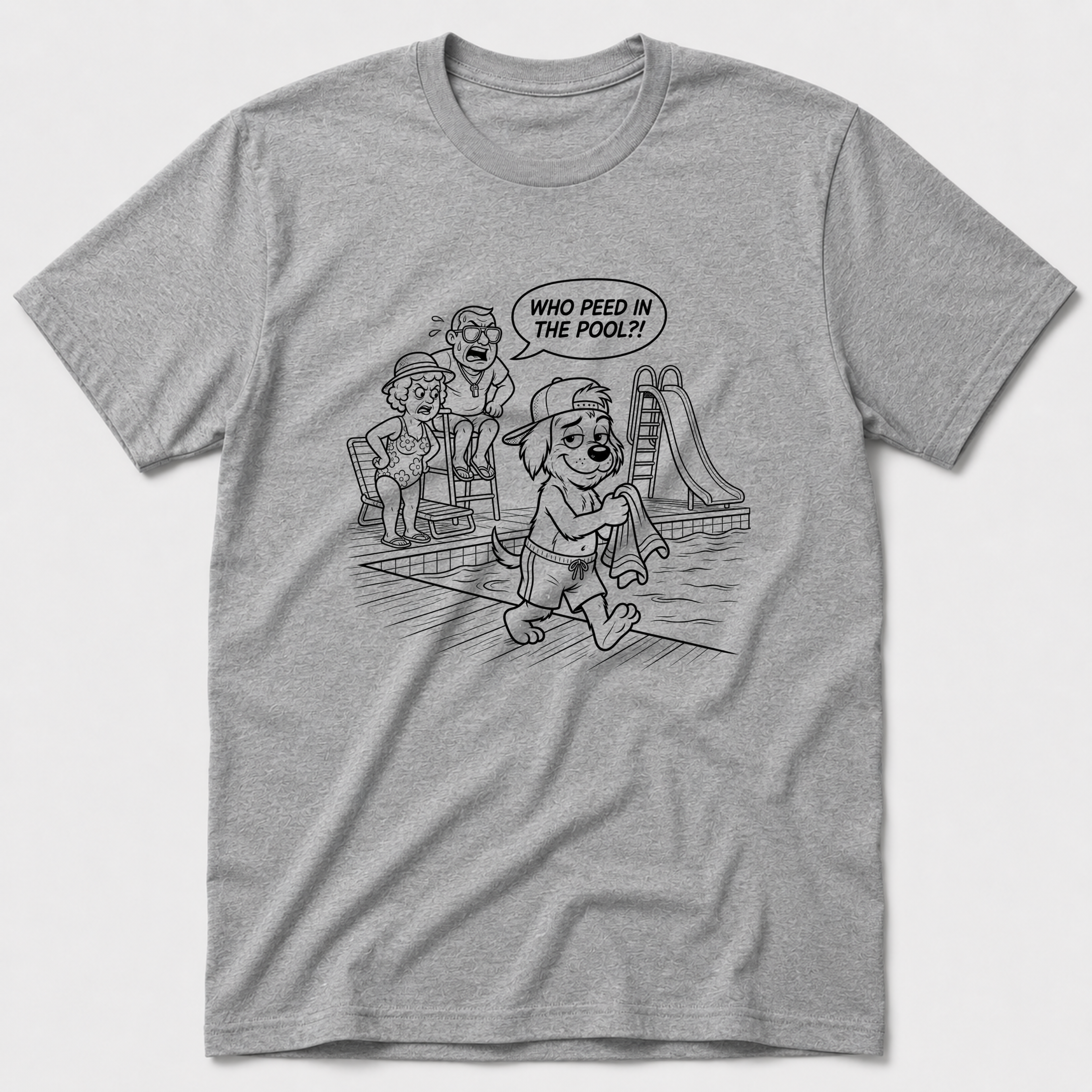 Who Peed In The Pool?! T-Shirt