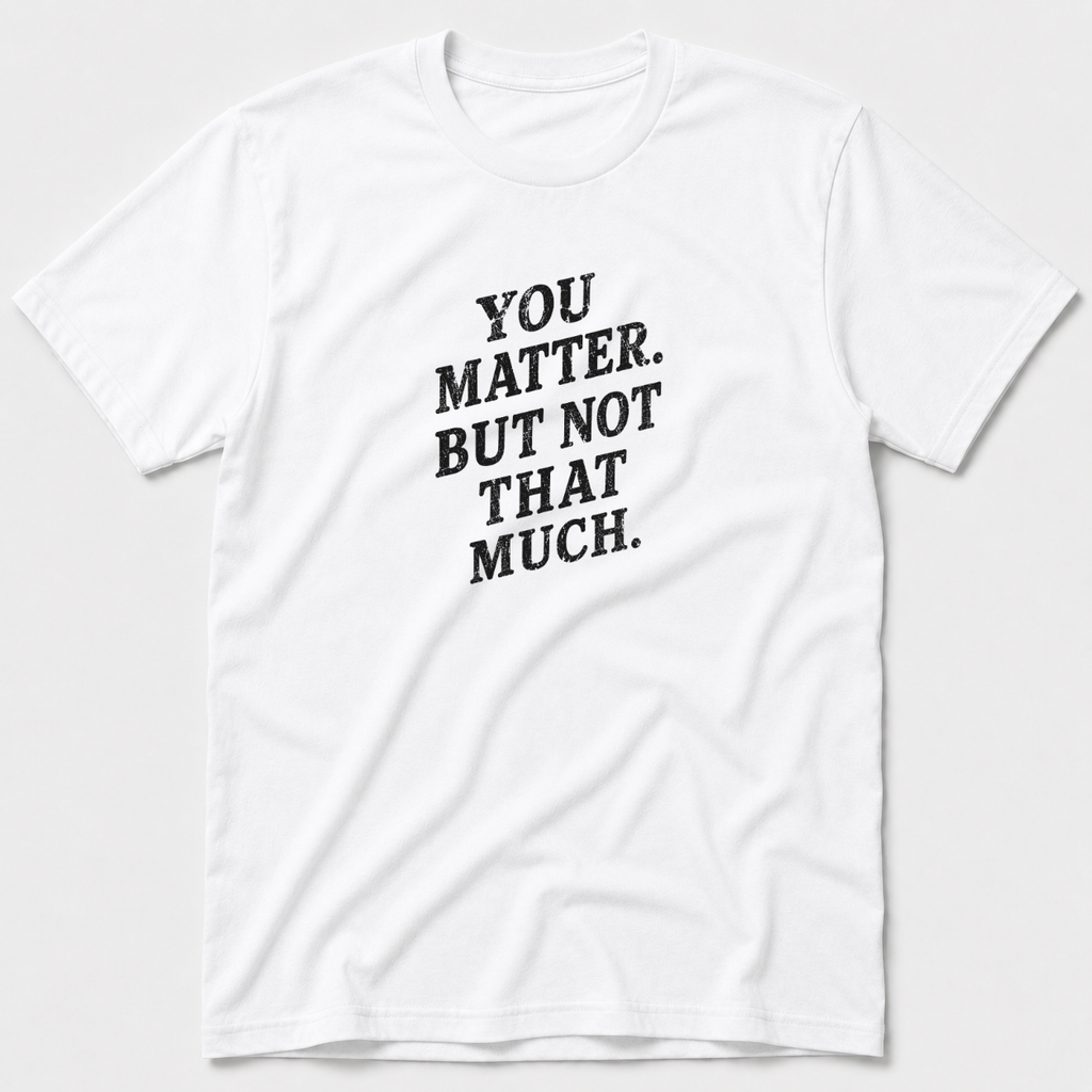 You Matter But Not That Much