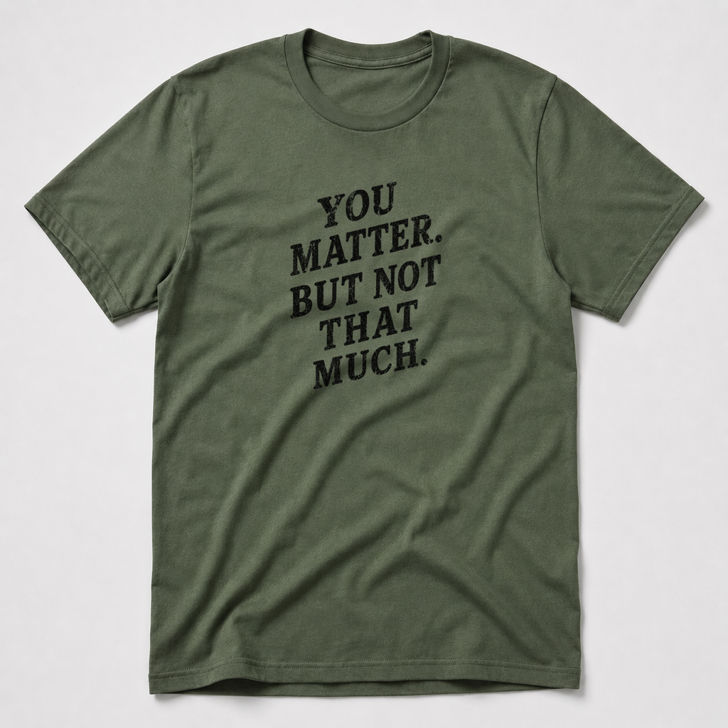 You Matter But Not That Much