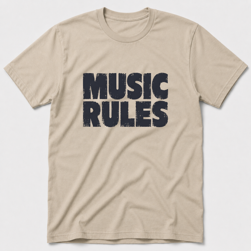 Music Rules T-Shirt