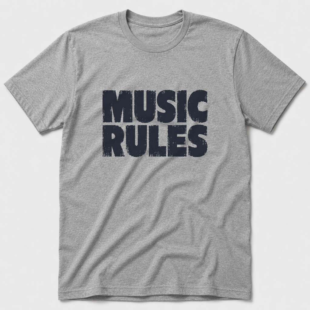 Music Rules T-Shirt