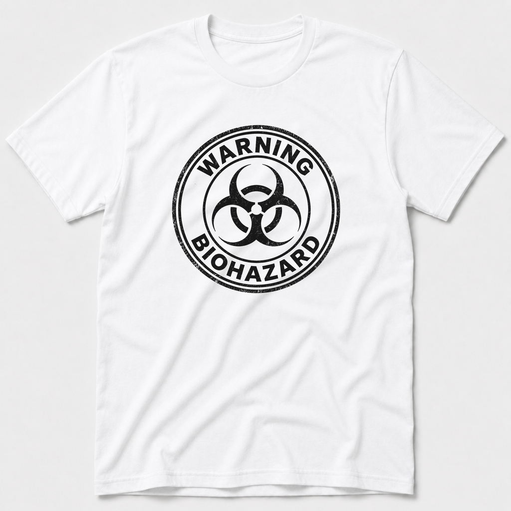 Warning Biohazard T-Shirt