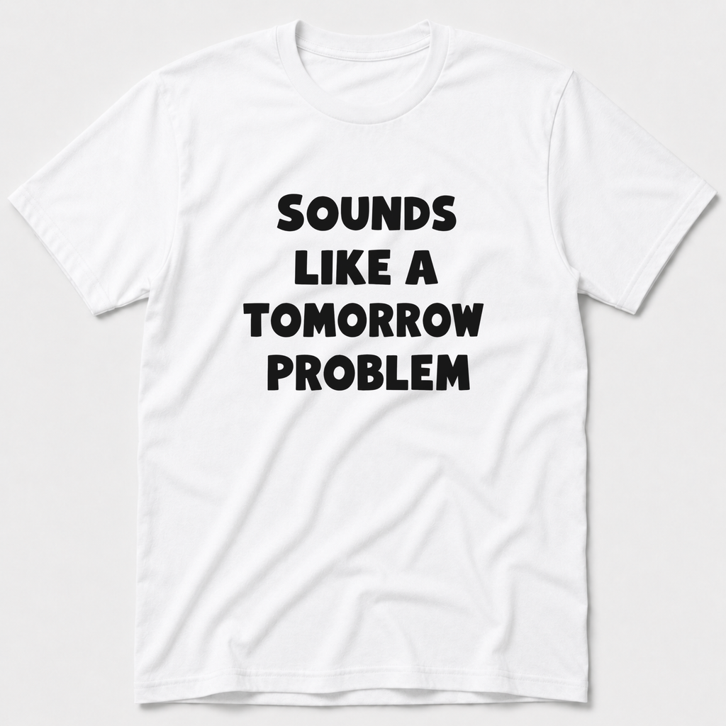A Tomorrow Problem T-Shirt