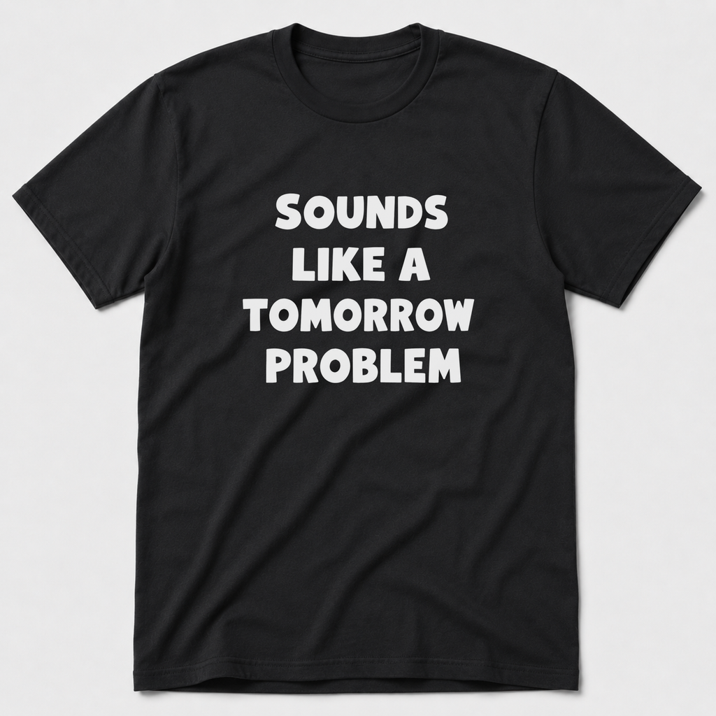 A Tomorrow Problem T-Shirt