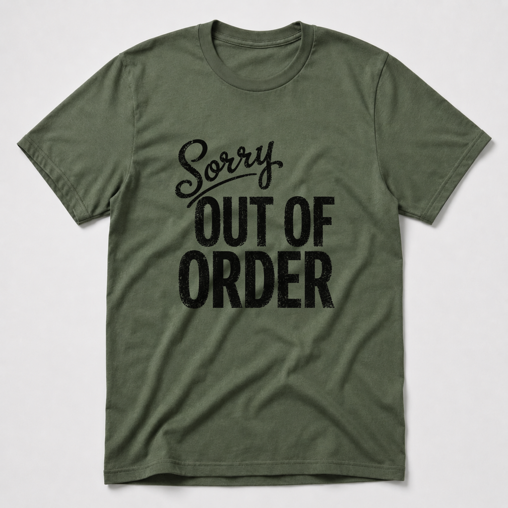 Sorry, Out Of Order T-Shirt