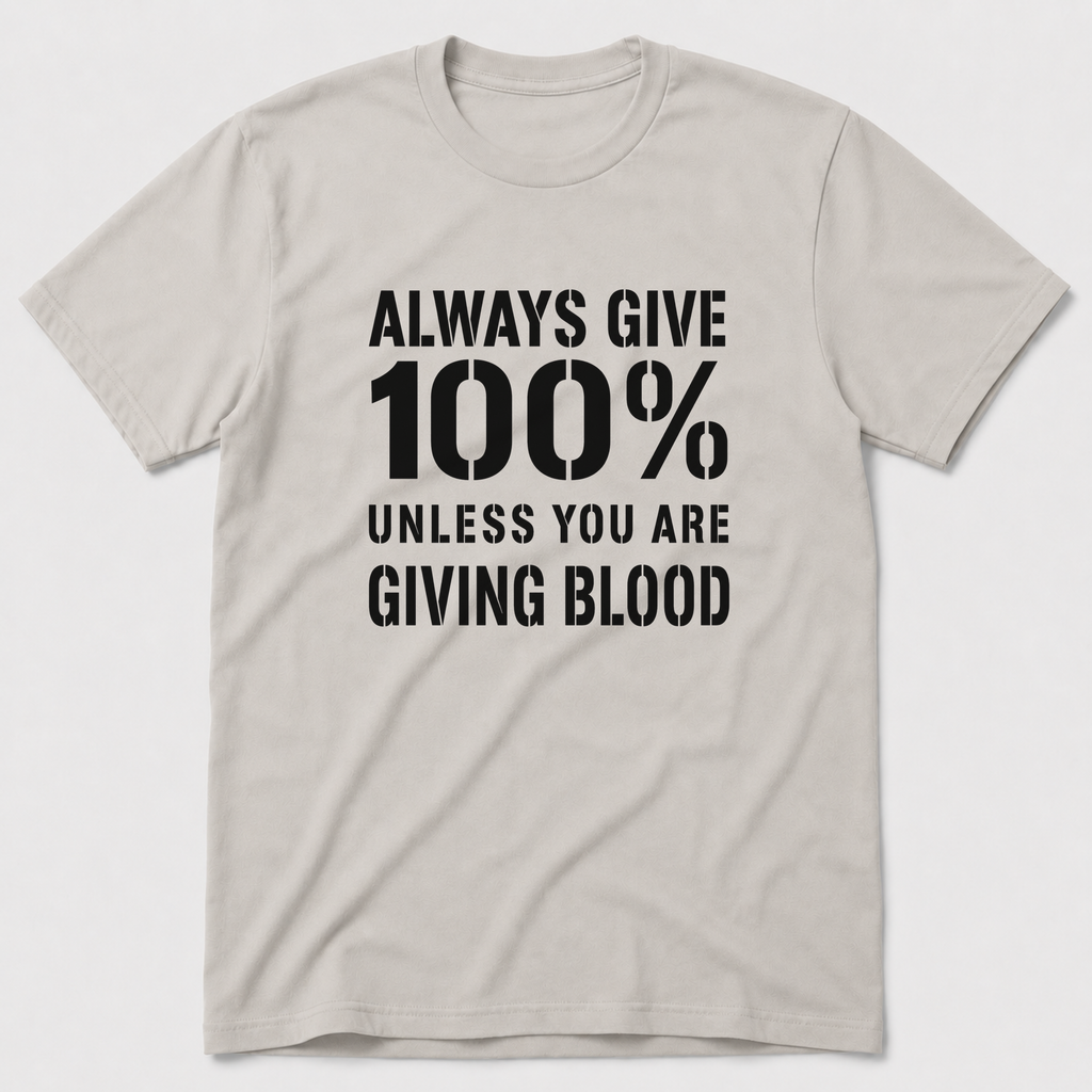 Giving Blood T-Shirt