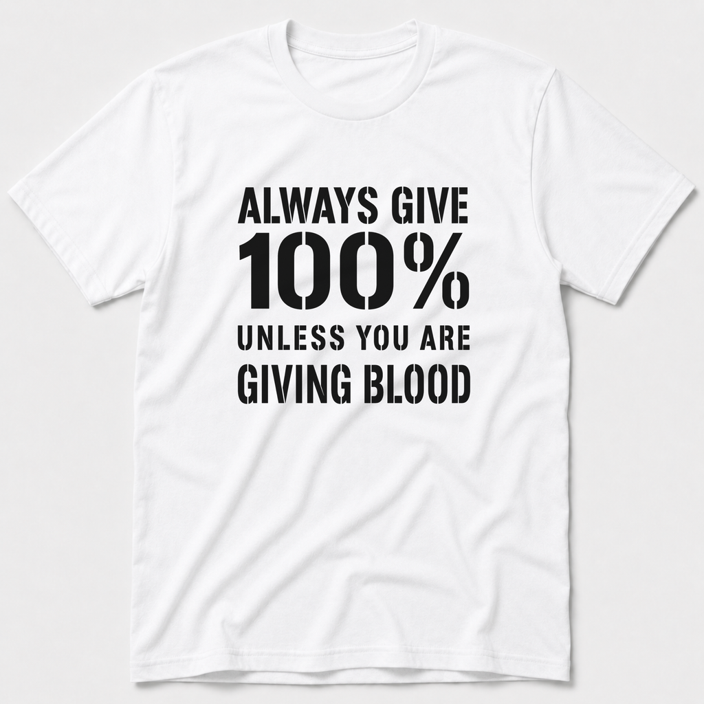 Giving Blood T-Shirt