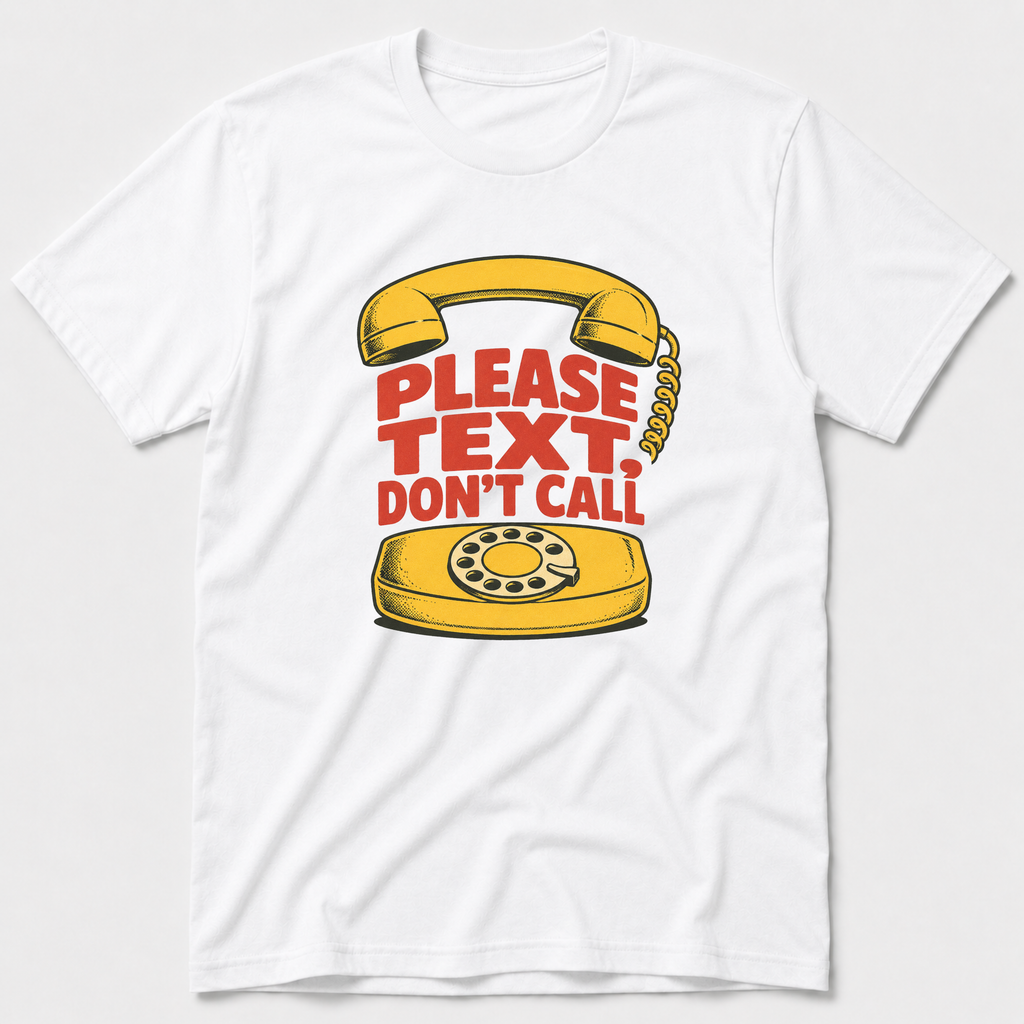 Don't Call T-Shirt