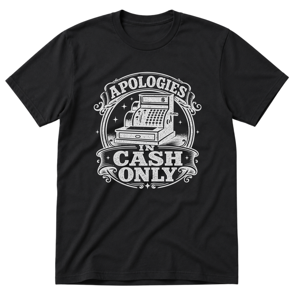 Apologies In Cash T-Shirt