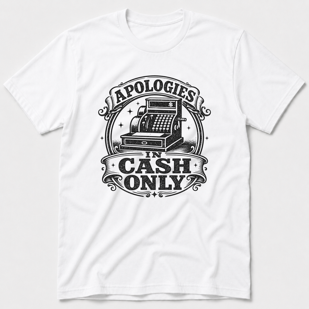 Apologies In Cash T-Shirt