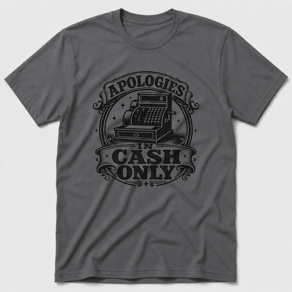 Apologies In Cash T-Shirt
