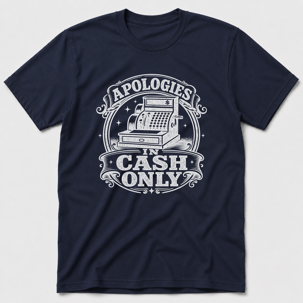 Apologies In Cash T-Shirt