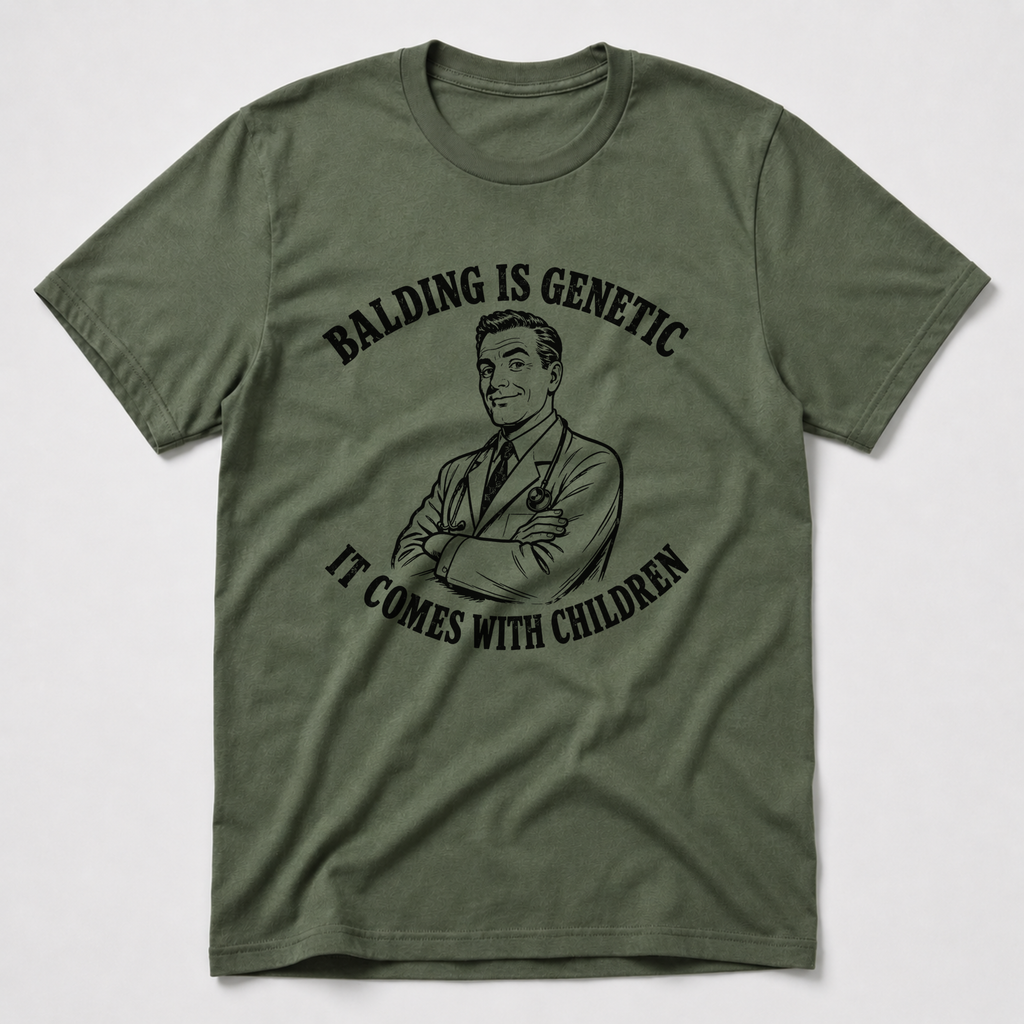 Balding Is Genetic T-Shirt