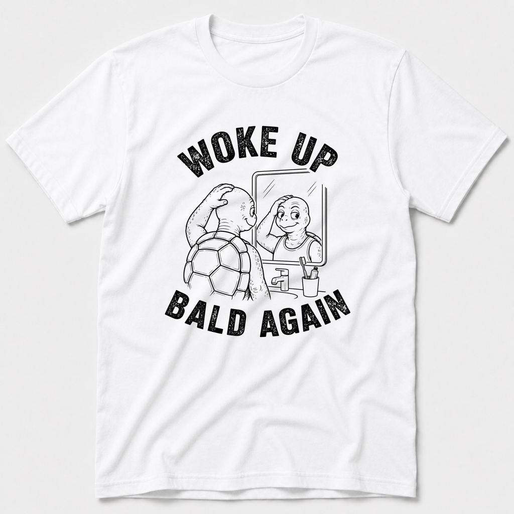 Woke Up Bald Again T-Shirt