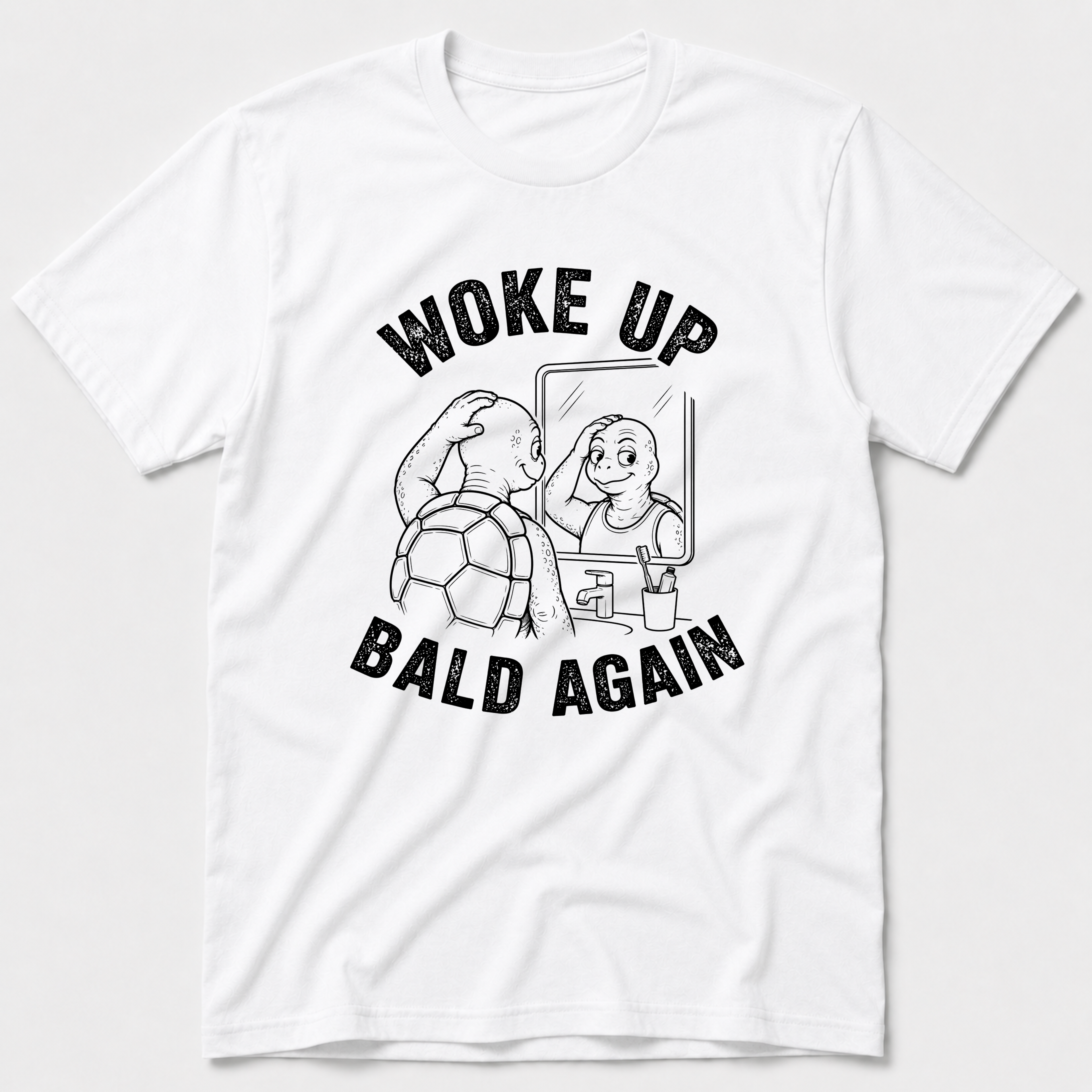 Woke Up Bald Again T-Shirt