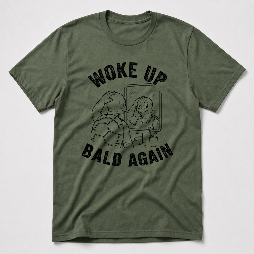 Woke Up Bald Again T-Shirt
