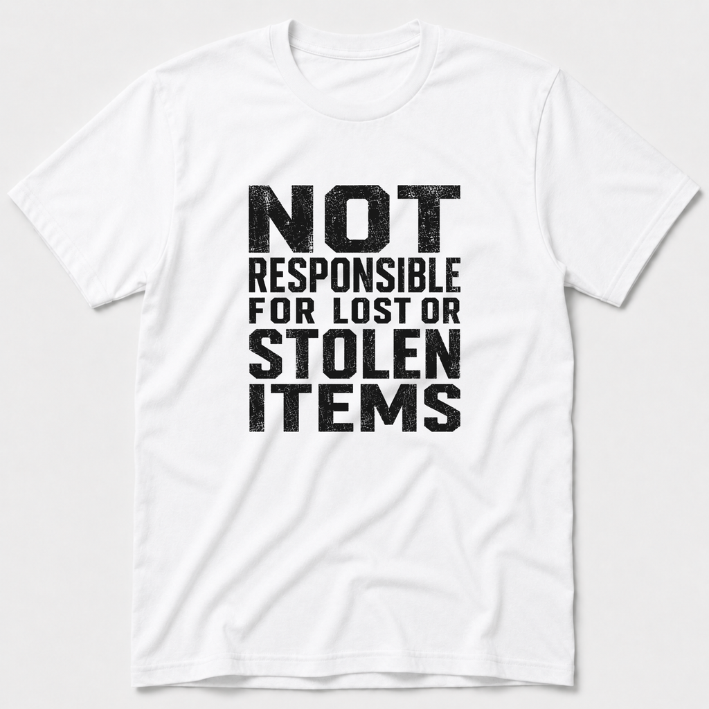 Not Responsible T-Shirt