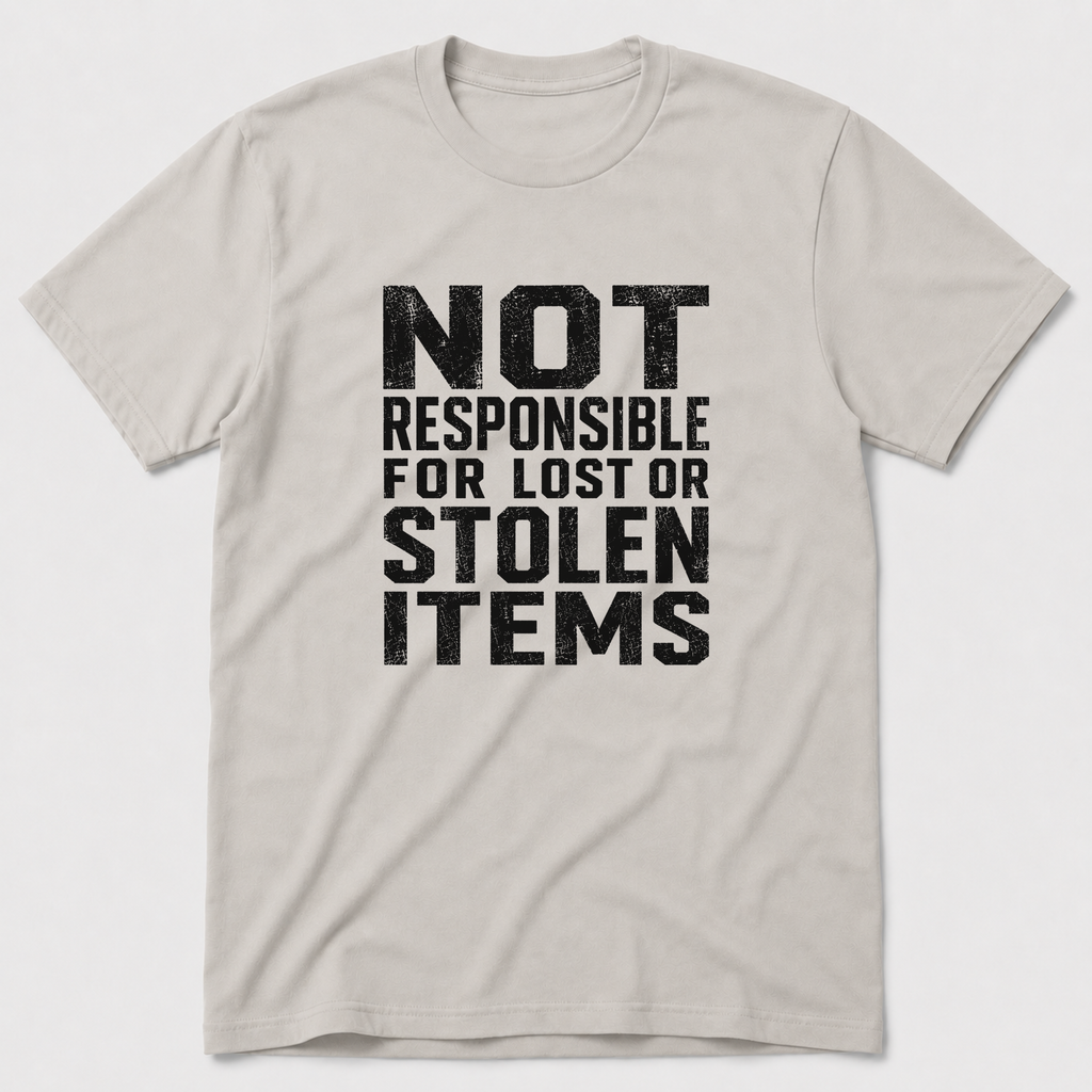 Not Responsible T-Shirt