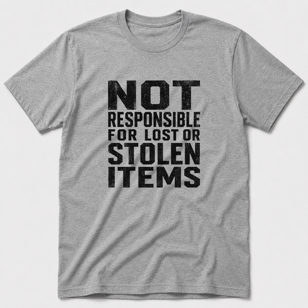 Not Responsible T-Shirt