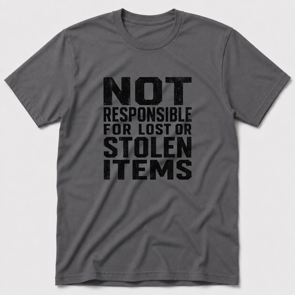 Not Responsible T-Shirt