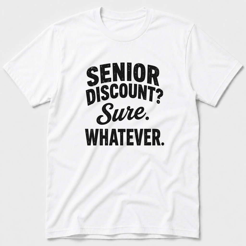 Senior Discount T-Shirt