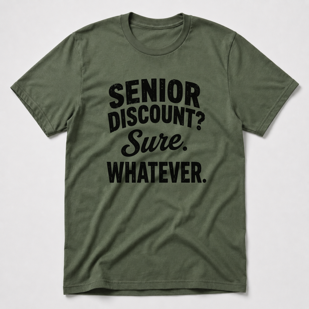 Senior Discount T-Shirt