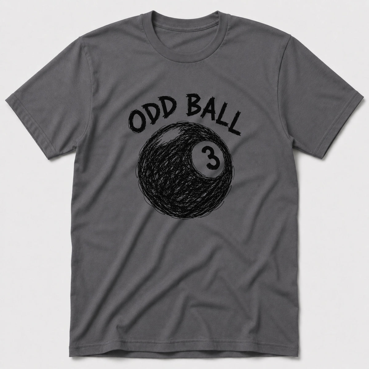 Odd Ball T-Shirt - Charcoal