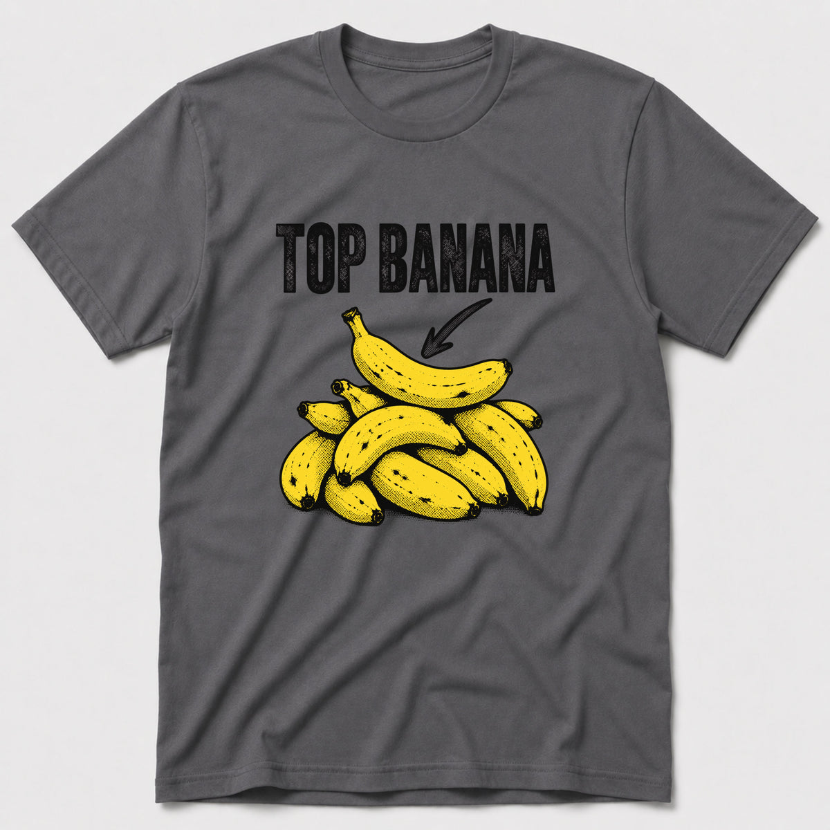 Top Banana T-Shirt - Charcoal