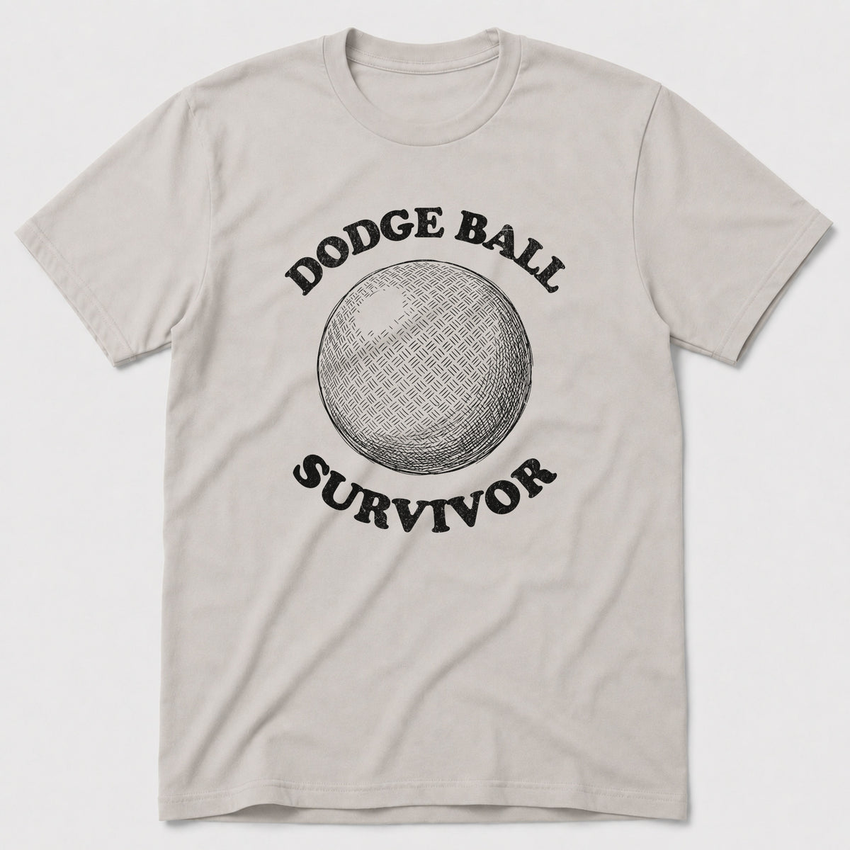 Dodge Ball Survivor T-Shirt - Sand