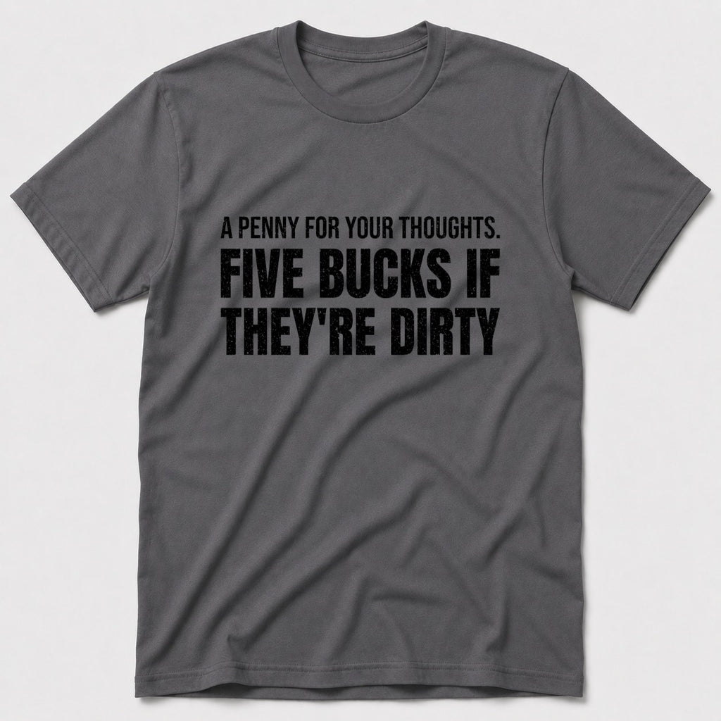 Five Bucks T-Shirt - Charcoal