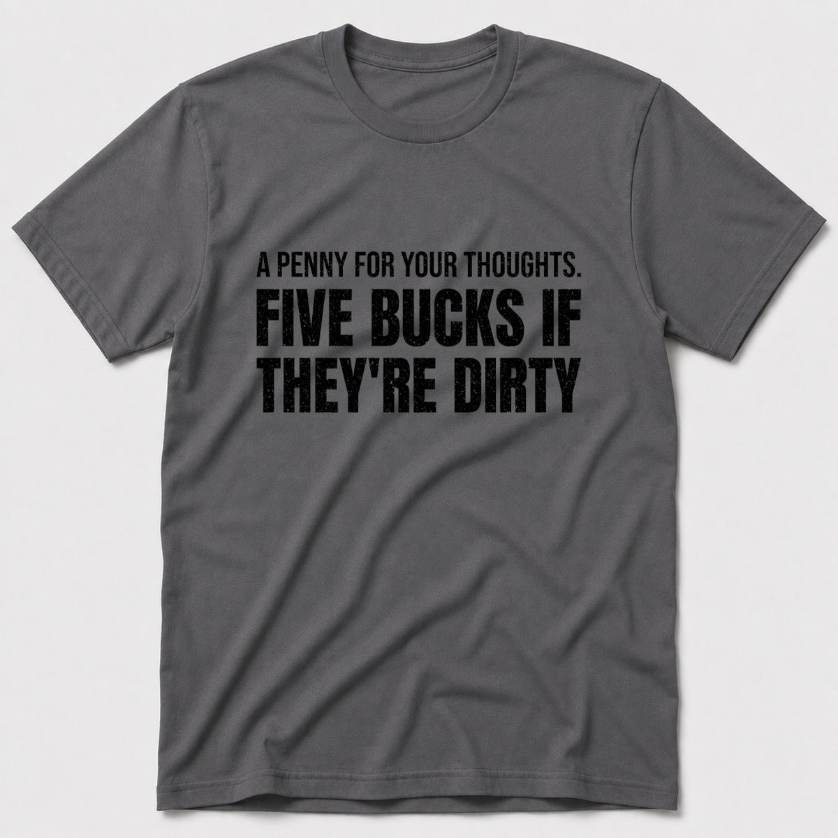 Five Bucks T-Shirt - Charcoal