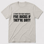 Five Bucks T-Shirt - Ice Grey