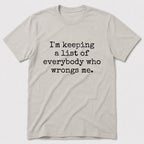 I'm Keeping T-Shirt - Ice Grey