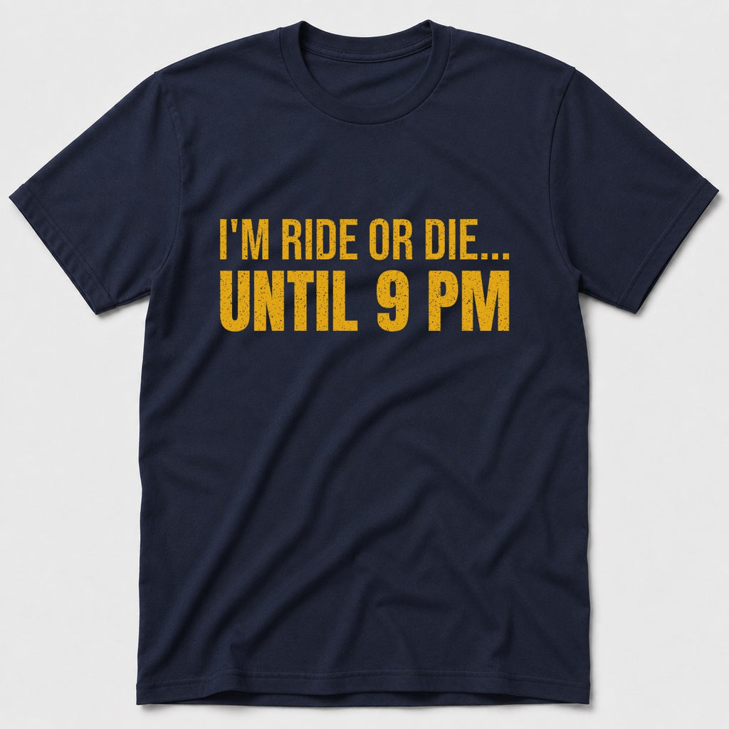 I'm Ride Or Die T-Shirt - Navy