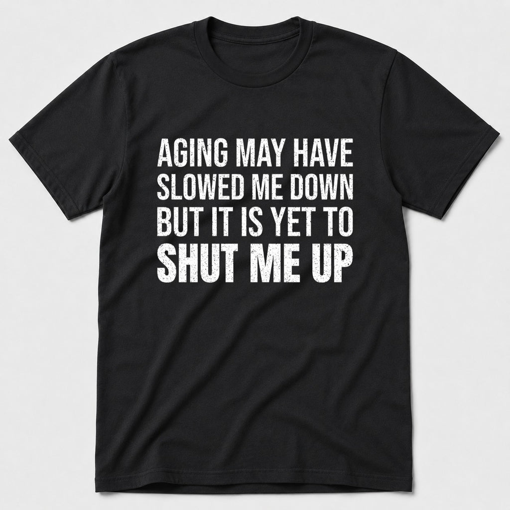 Shut Me Up T-Shirt - Black