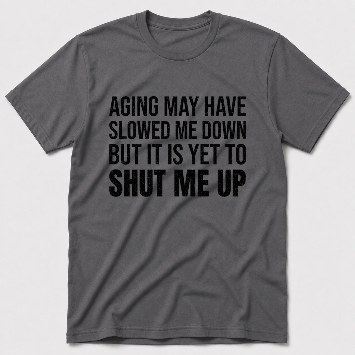 Shut Me Up T-Shirt - Charcoal