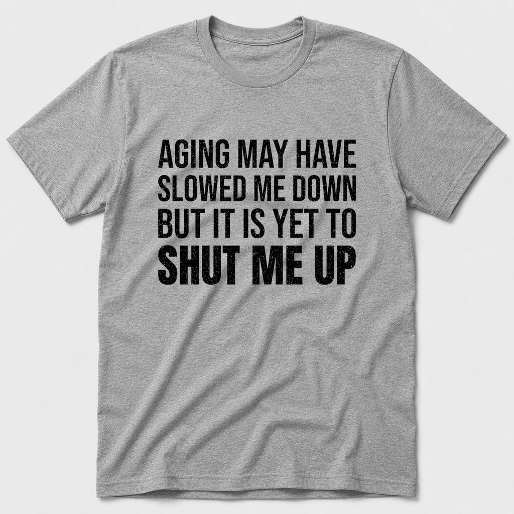 Shut Me Up T-Shirt - Sport Grey
