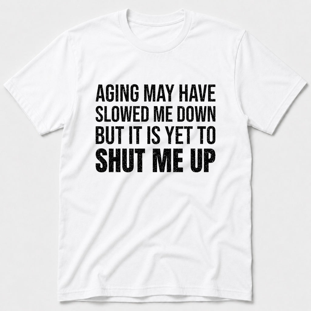 Shut Me Up T-Shirt - White