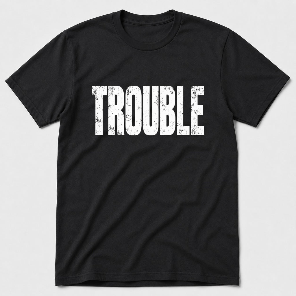 Trouble T-Shirt - Black