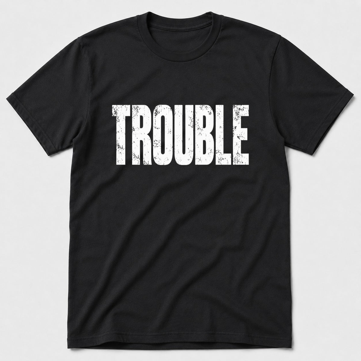 Trouble T-Shirt - Black