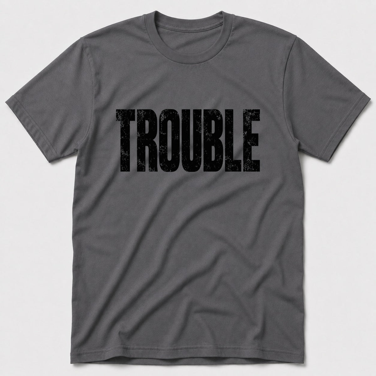 Trouble T-Shirt - Charcoal
