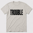 Trouble T-Shirt - Ice Grey