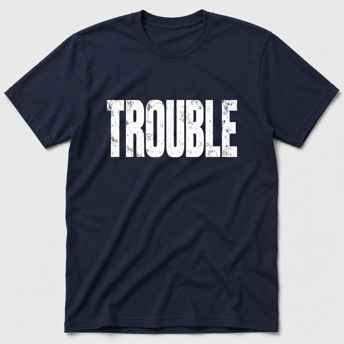 Trouble T-Shirt - Navy