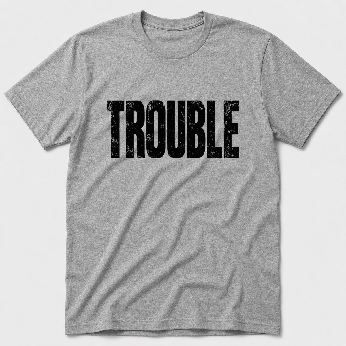 Trouble T-Shirt - Sport Grey