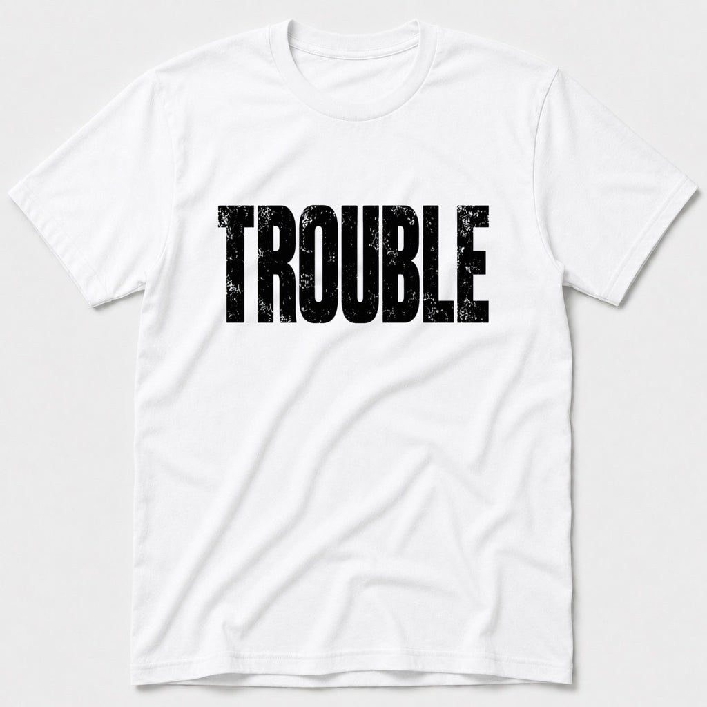 Trouble T-Shirt - White