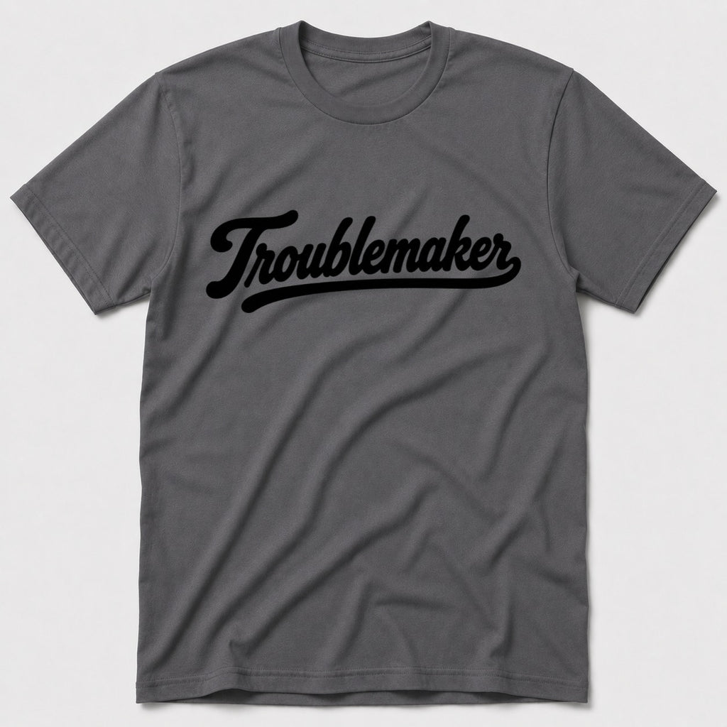 Troublemaker T-Shirt - Charcoal