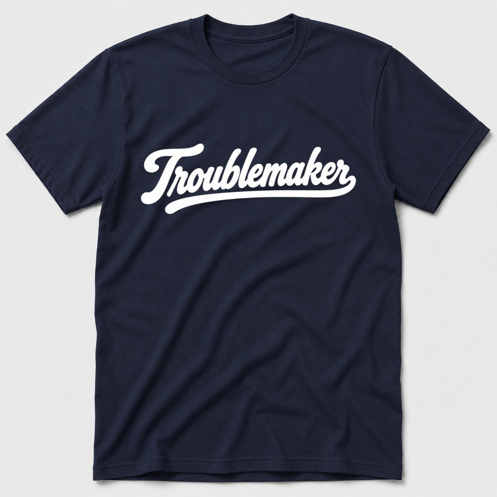 Troublemaker T-Shirt - Navy
