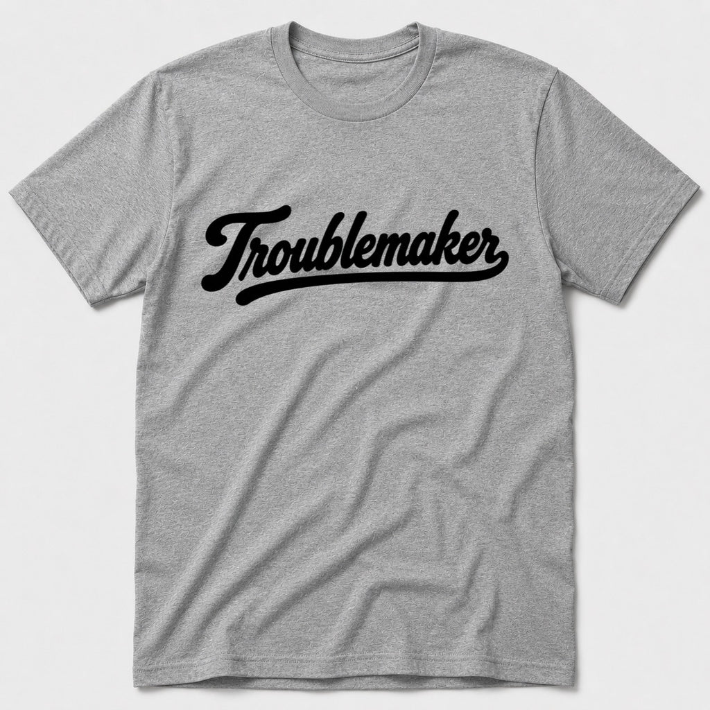 Troublemaker T-Shirt - Sport Grey